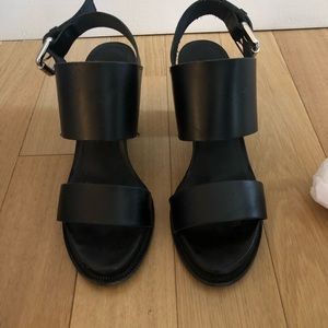 & other stories heeled sandals